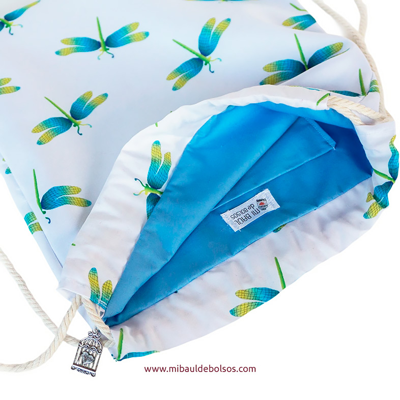 Mochila-Libélulas-interior