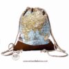 Mochila-mapamundi-azul