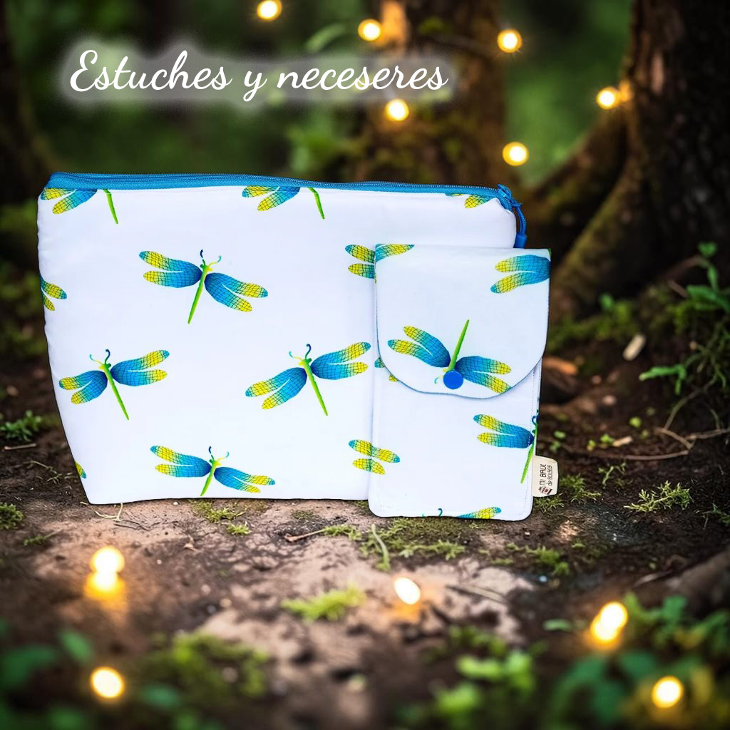 Neceser-y-funda-de-gafas-libélulas Neceser-y-funda-de-gafas-libélulas